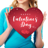 Happy Valentine's Day Red Background
