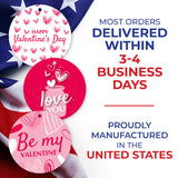 Happy Valentines Day Be Mine I Love You, (Set of 3)