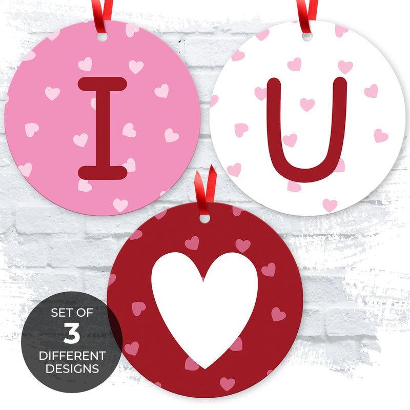 I Love You, (Set of 3)