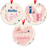 Hello My Love Happy Valentines, (Set of 3)