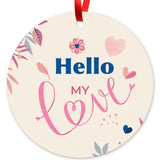 Hello My Love Happy Valentines, (Set of 3)