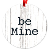 Kiss Me Love You Be Mine, (Set of 3)